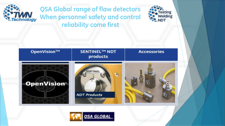 qsa global range of flaw detectors