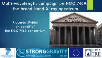 Mu  l  t  i  -  w  a  v  e  l  e  n  g  t  h  c  a  m  p  a  i  g  n  o  n  N  G  C  7  4  6  9  :