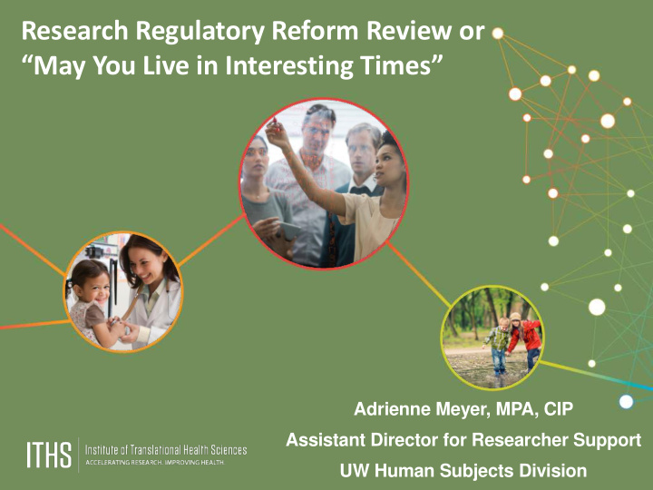 research regulatory reform review or may you live in