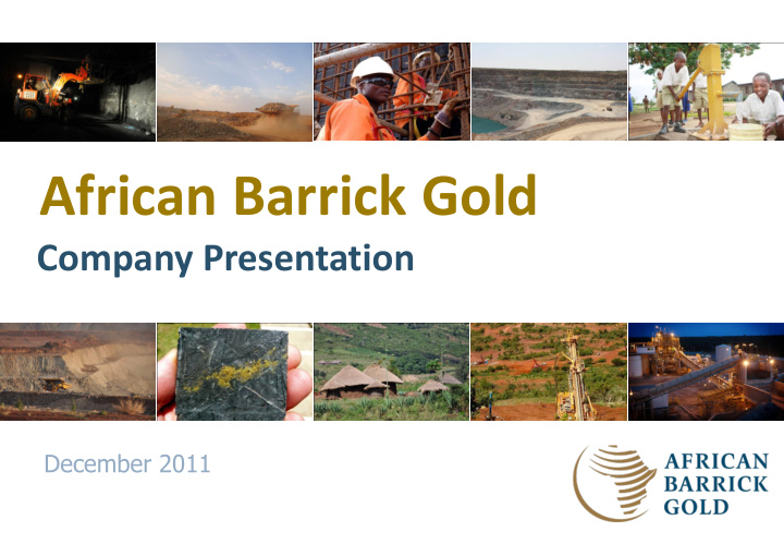 african barrick gold