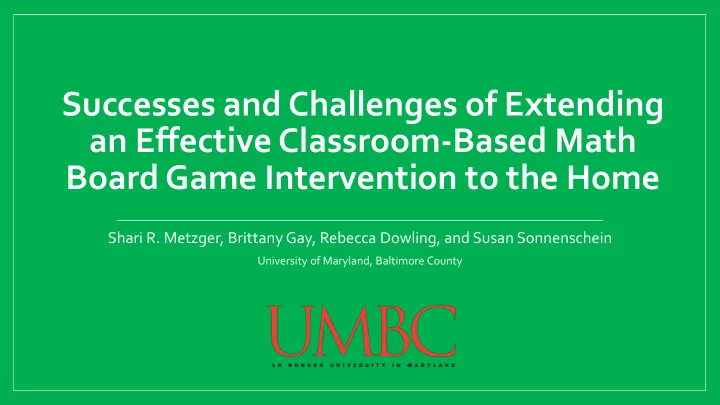 successes and challenges of extending an effective