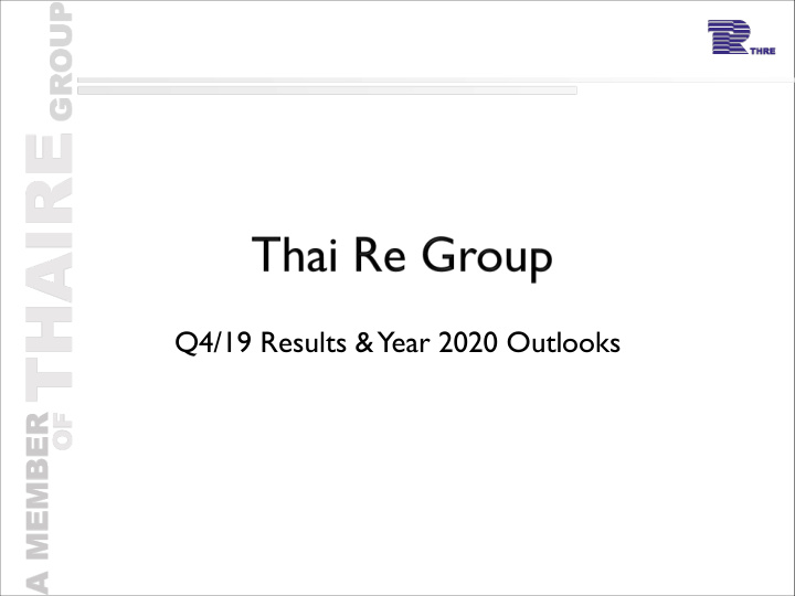 q4 19 results year 2020 outlooks snapshots