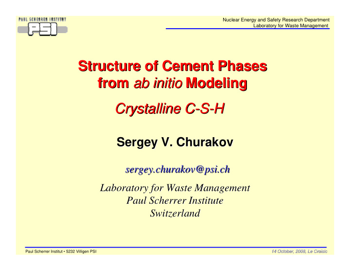 structure of cement phases structure of cement phases