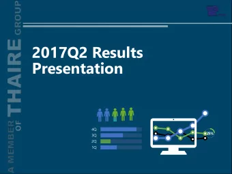 Presentation  4Q  25%  3Q  2Q  1Q  Company Overview  Our Family  Summary  Founded in 1978