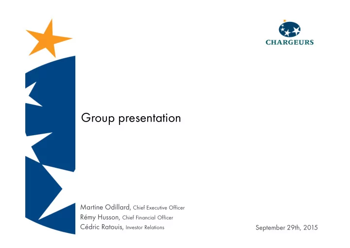 group presentation
