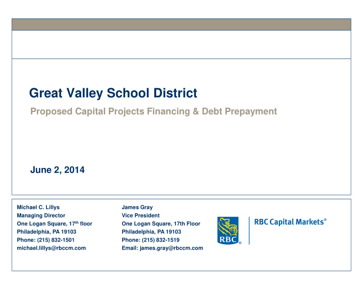 great valley school district