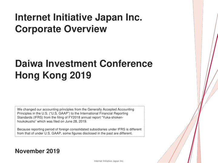 internet initiative japan inc corporate overview daiwa