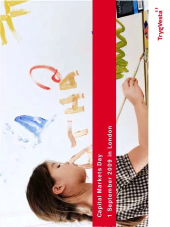 1  Septem ber 2 0 0 9  in London  Capital Markets Day 2009  Capital Markets Day  1  Agenda  Capital