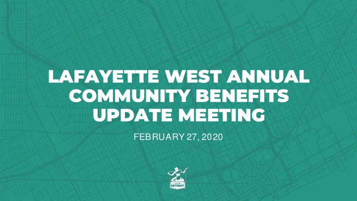 lafayette west annual