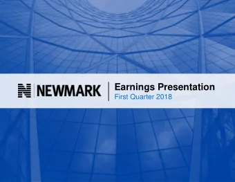 Earnings Presentation  First Quarter 2018  DISCLAIMER  2  2  Notes Regarding Financial Tables and