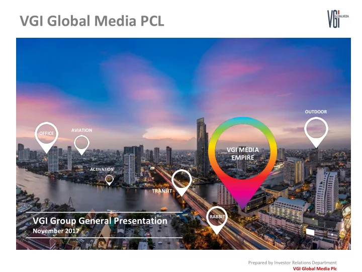 vgi global media pcl