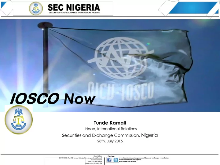 sco now