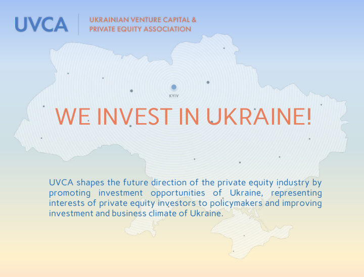 we invest in ukraine