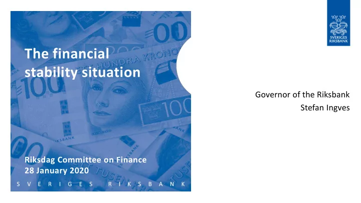 the financial stability situation