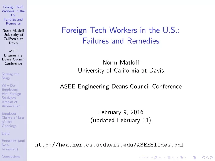 foreign tech workers in the u s