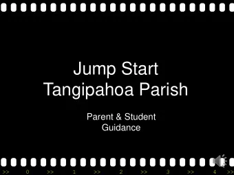 Tangipahoa Parish  Parent &amp; Student  Guidance  &gt;&gt;  0     &gt;&gt;  1     &gt;&gt;  2