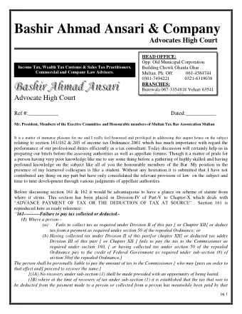 Bashir Ahmad Ansari &amp; Company  Advocates High Court  HEAD OFFICE:  Opp. Old Municipal