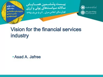 industry  dustry  As  Asad A.  A. Jafre  ree  0  Agenda  Background to FSI Vision Project