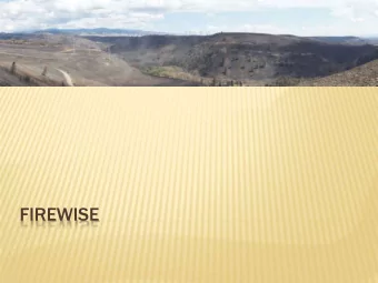 FIREWISE  1942    Provide leadership, technical, educational and financial assistance to