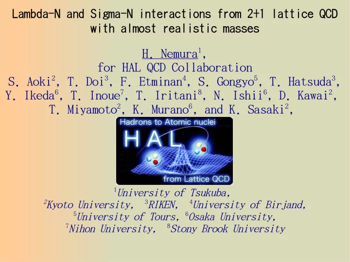 lambda n and sigma n interactions from 2 1 lattice qcd