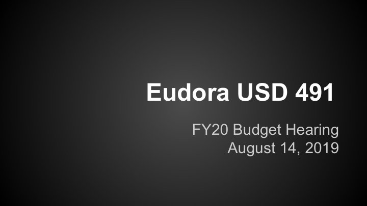 eudora usd 491