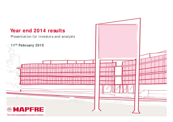 year end 2014 results