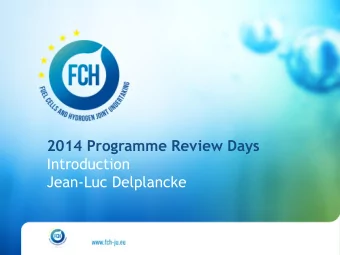 Jean-Luc Delplancke  European Climate and Energy Policy Framework  From  To  The 20-20-20 goals by