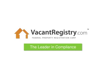 The Leader in Compliance   The Leader in Compliance