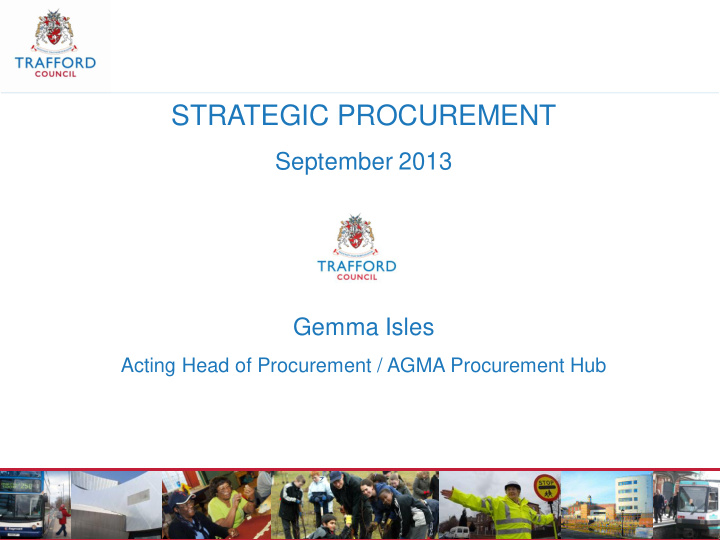 strategic procurement
