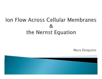 Myra Dioquino  Ne  Neuron  Ne  Neuron  ons  ons  ~30x out  ~30x in  20 000  20,000x out  o t  ~30x