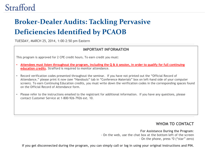 broker dealer audits tackling pervasive deficiencies