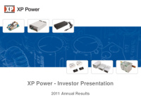 xp power investor presentation