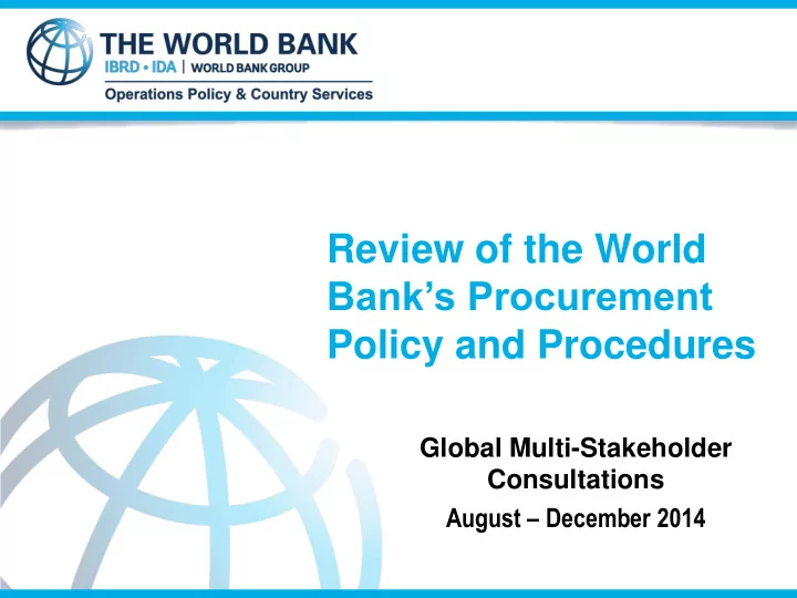 review of the world