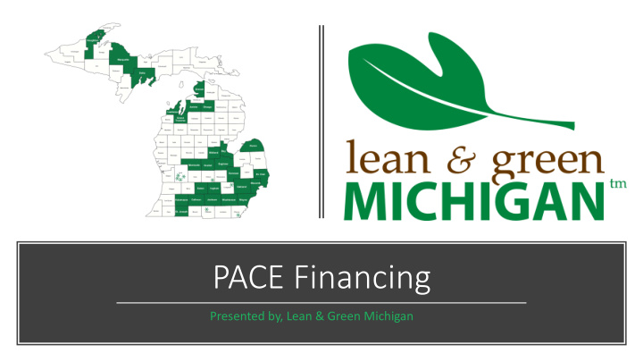 pace financing