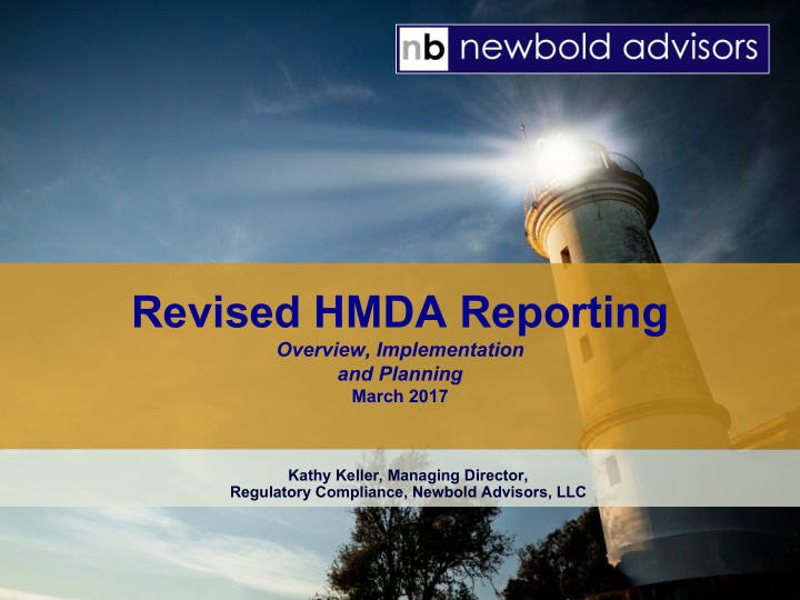 revised hmda reporting