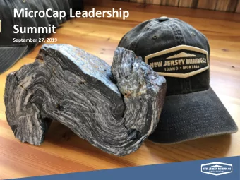 Nor  orth  th Am  American  erican Gold  old Producer  roducer  North  th Ame  merican  rican Go