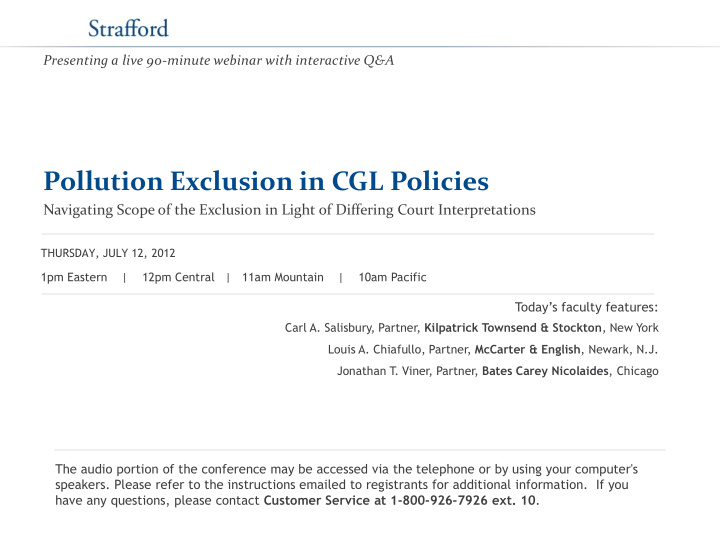 pollution exclusion in cgl policies navigating scope of