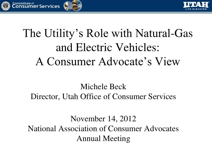 director utah office of consumer services november 14