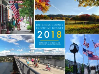 New in 2018  Re-formatted Capital Program  3 sections- projects- Now 1 section  Includes