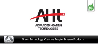 Welcome!  The evolution of AHT Amorphous Metal Ribbon into the  leading green heating technology of