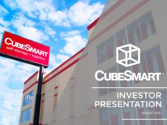 AUGUST 2016  2  3  741  464  277  4  Leading Demographics  A Focus on Supply Constrained Markets