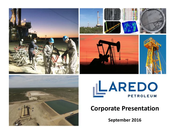 corporate presentation