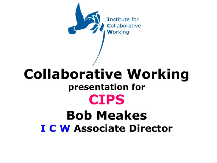 collaborative working