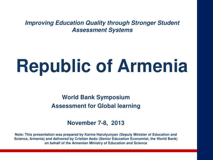 republic of armenia