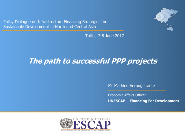 the path to successful ppp projects