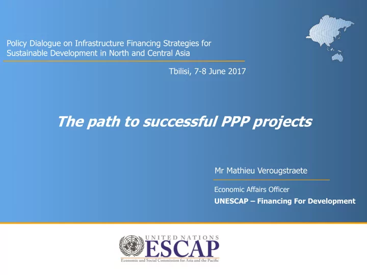 the path to successful ppp projects