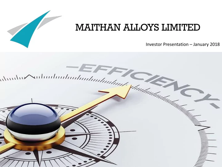 maithan alloys limited