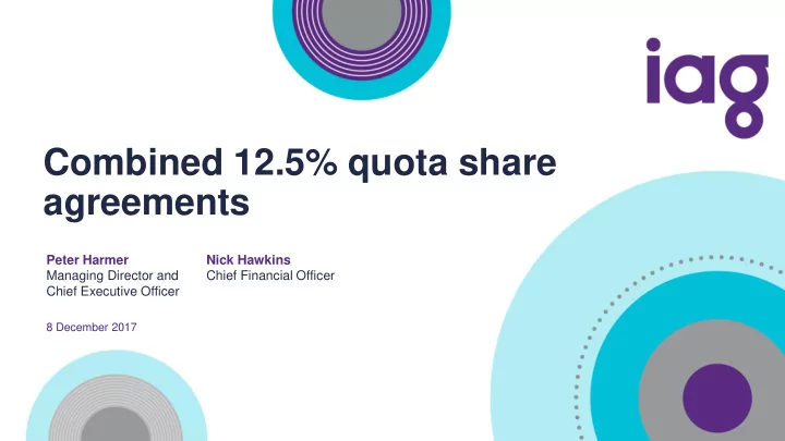 combined 12 5 quota share agreements