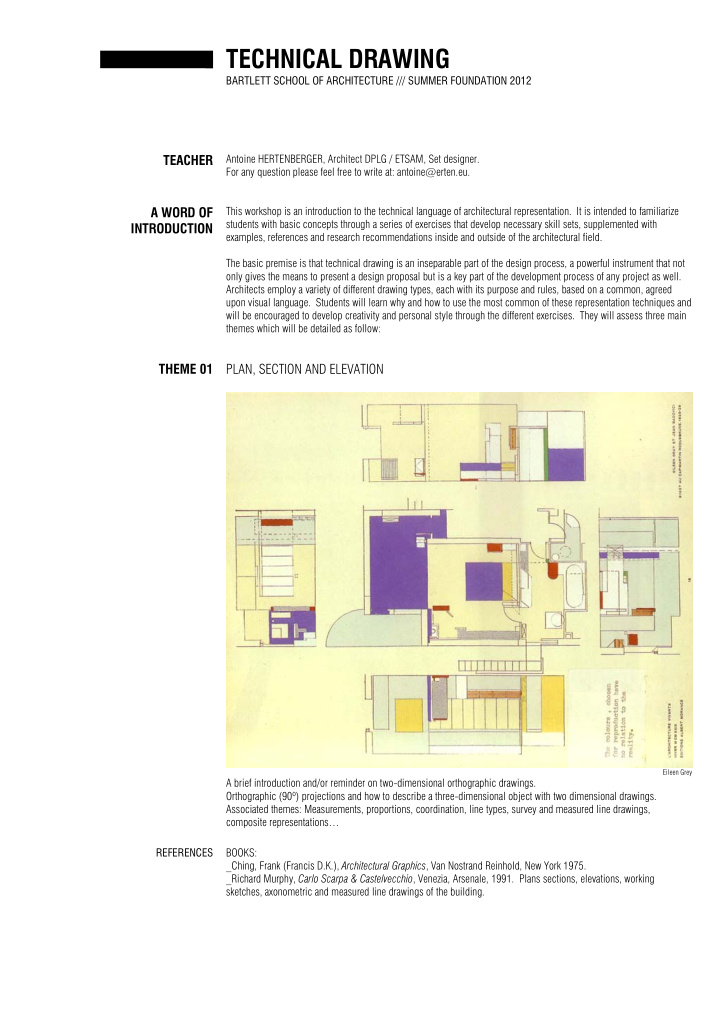 technical drawing