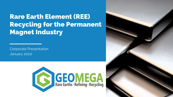 rare earth element ree recycling for the permanent magnet